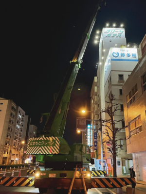 クレーン作業風景1